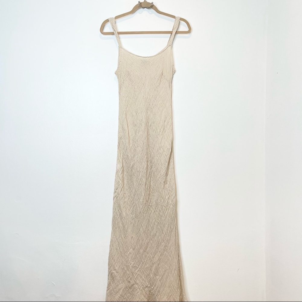 La Bottega Di Brunella Linen Maxi Dress Size 0
